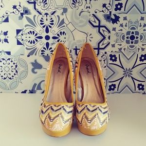 Multi colored stilettos